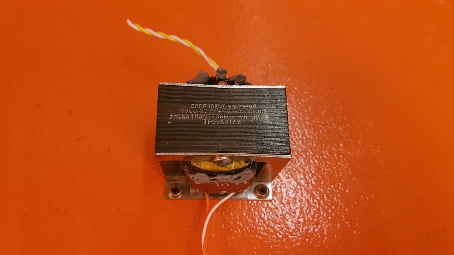 672-0255-010 Collins Power Transformer
