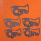 653387 Junta TCM - Bomba de aceite - Kit de 5 unidades - Nuevo