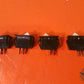 S2160-1 CARLING SET OF 4 ROCKER SWITCH  MINI 5/10A - 250/125 VAC
