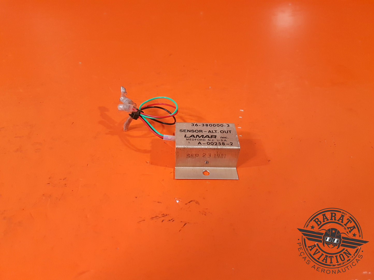 SENSOR, ALTERNATOR OUT  PN1: 36-380000-3