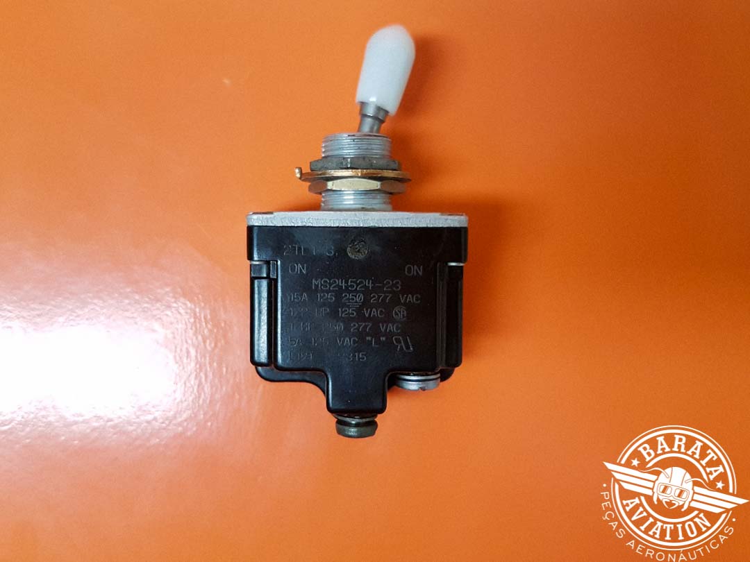 Kit Switch 2 Posições - 3 Unidades P/N MS24524-23