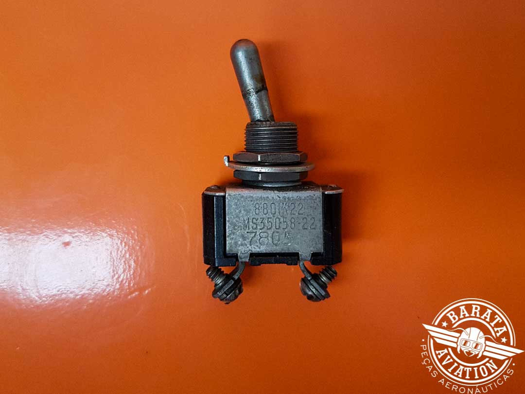Kit Switch 2 Posições ON/OFF - 02 Unidades P/N MS35058-22