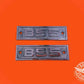 Set of 2 - Emblemas Beechcraft Baron - Model Identification Emblem - P/N 96-000128