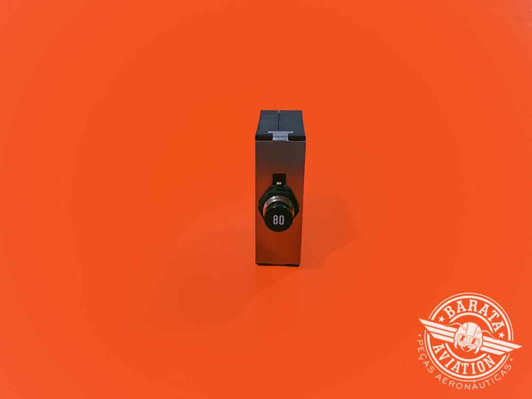 CIRCUIT BREAKER 80 AMP 28 VDC  P/N: 452-K14-LN2 CADA UNIDADE