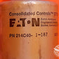Sensor de Pressão Eaton P/N 214C40-1-187