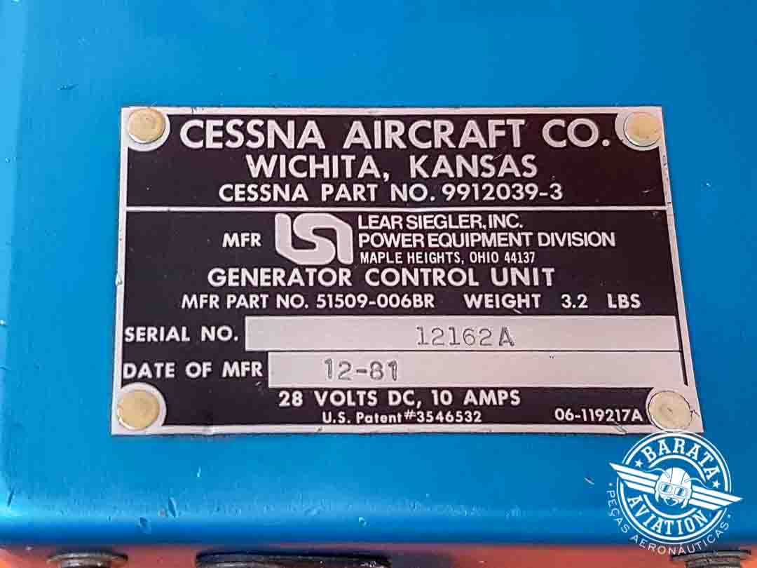 Gerador GCU R/H LSI 28V P/N 51509-006BR