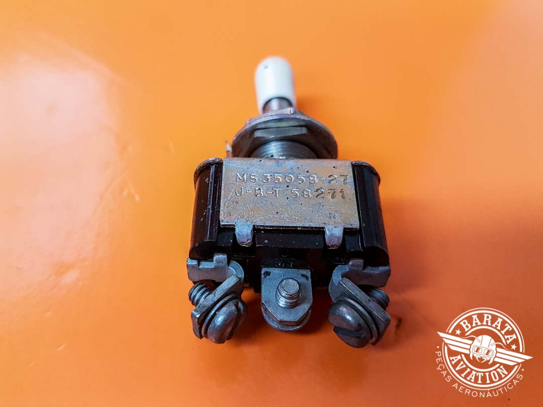 MS35058-27 INTERRUPTOR JBT 3 POSICIONES ENCENDIDO/APAGADO/ENCENDIDO