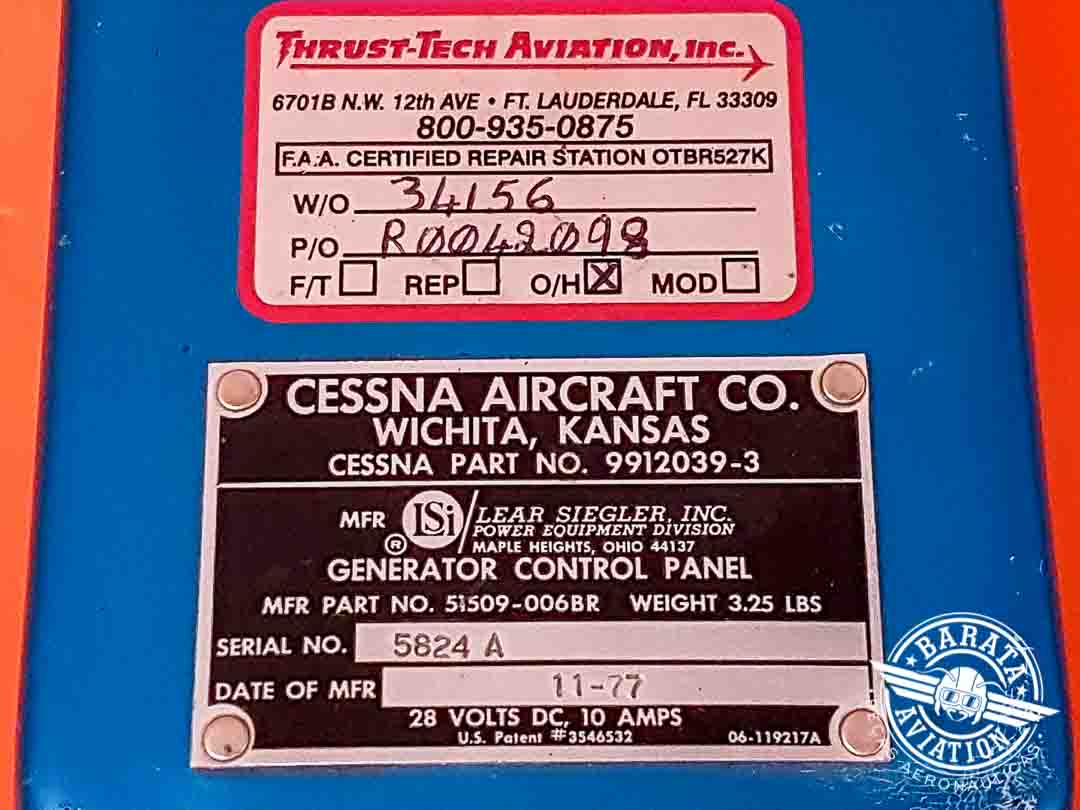 Gerador GCU L/H LSI 28V P/N 5109006BR