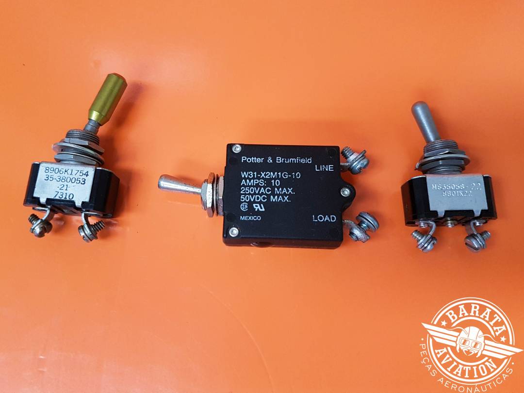 Kit Switch 10 Amp e 2 Posições ON/OFF