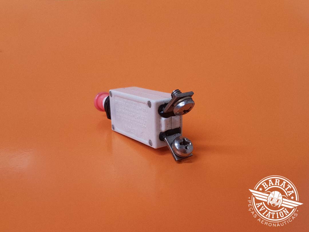 7274-36-3 DISYUNTOR KLIXON DE 3 AMP; CABEZA ROJA