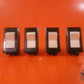 S2160-1 CARLING SET OF 4 MINI ROCKER SWITCH  5/10 AMPS - 250/125 VAC