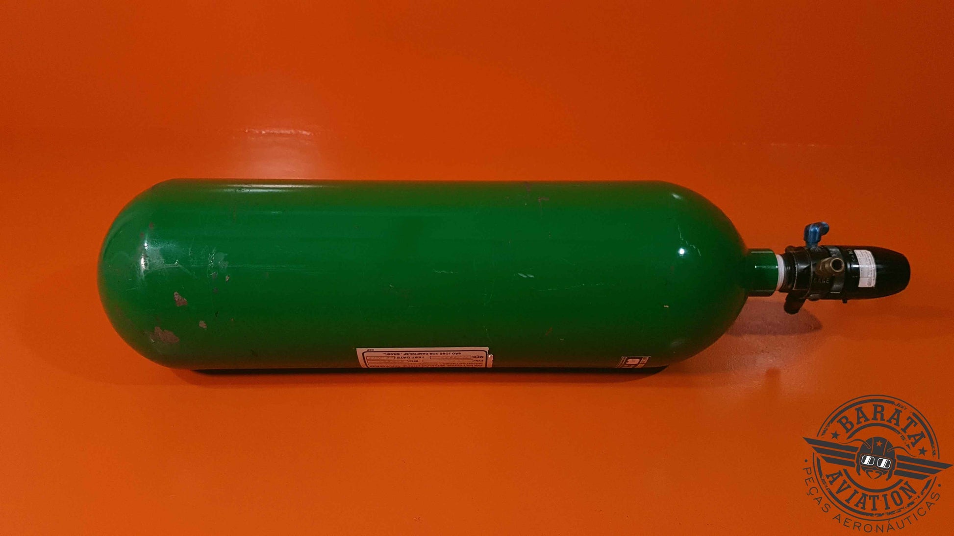 ZR-807 Puritan Oxygen Regulator & Cylinder - Apenas Retirada de Peças