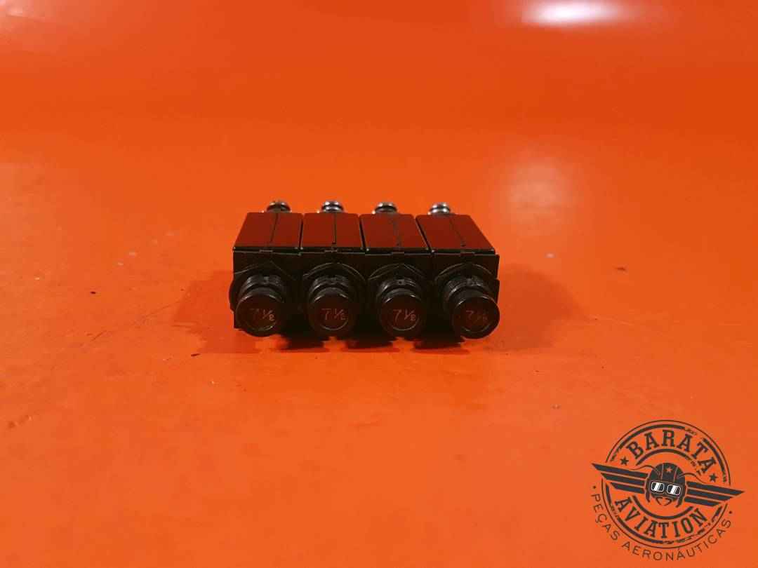 CIRCUIT BREAKER 7,5A   P/N: 7277-2-71/2  CADA UNIDADE
