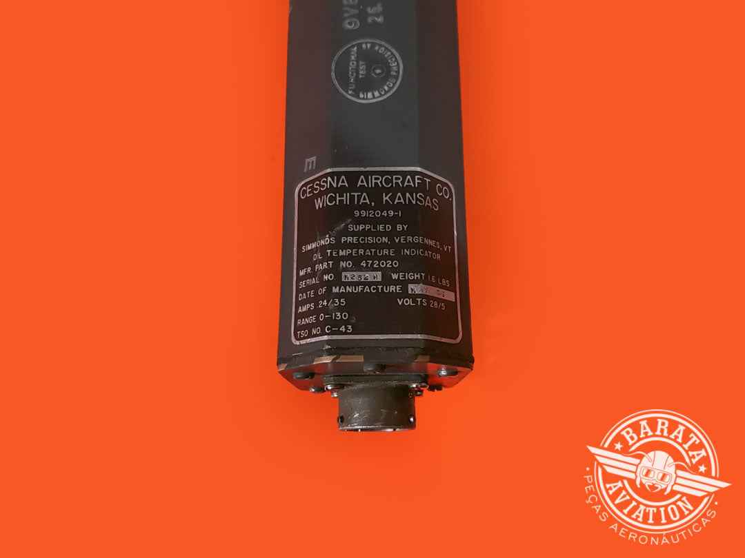 INDICADOR DE TEMPERATURA DE OLEO P/N: 9912049-1