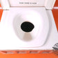 TOILET ASSY P/N: 6002-50 *NOTE: TOILET PUMP IS INOPERATIVE AND PUMP BRACKET IS BROKEN*