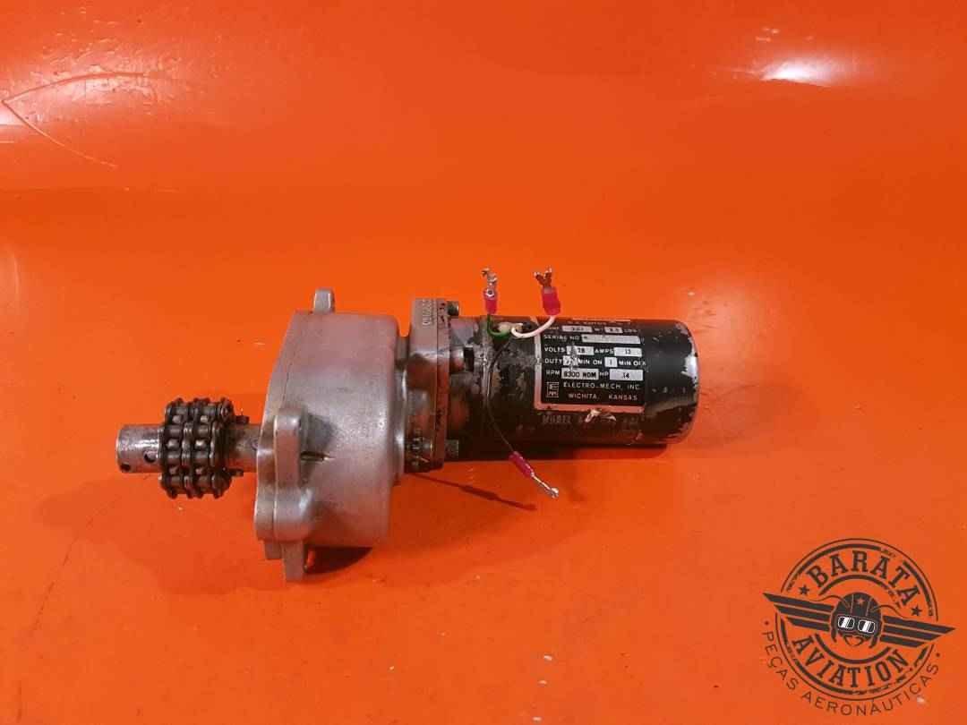 MOTOR ASSY - FLAP CONTROL SYSTEM P/N: 9910055-3   S/N: 319