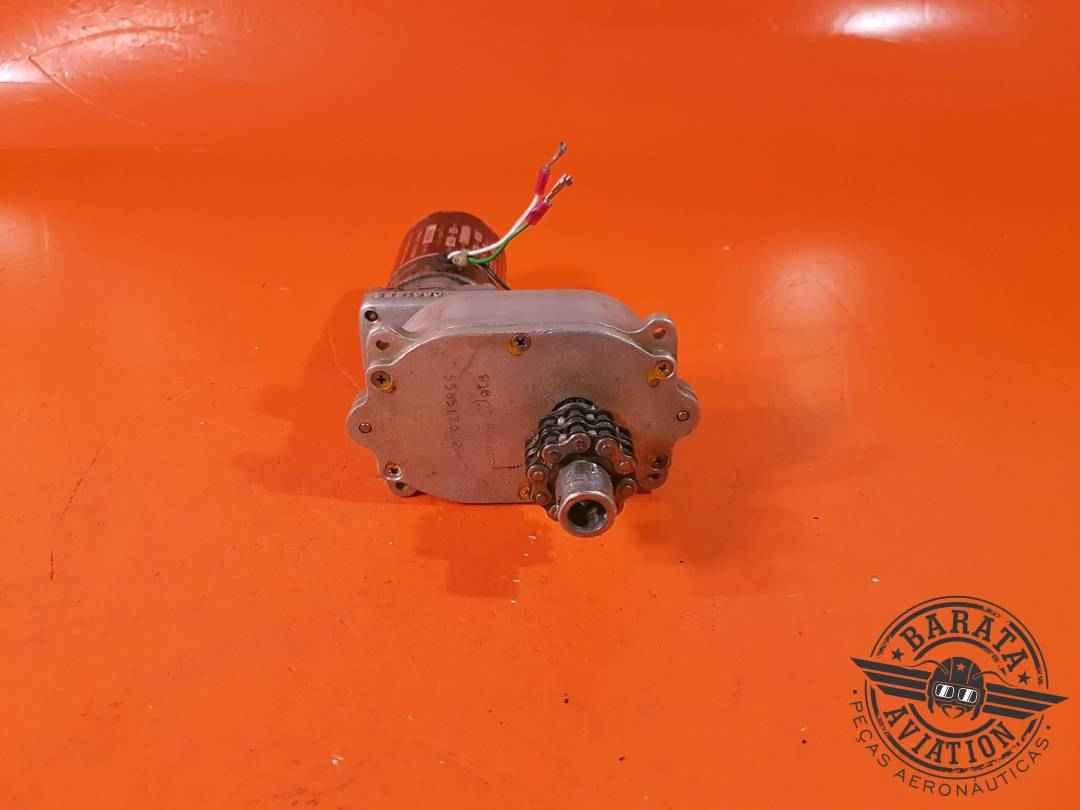 MOTOR ASSY - FLAP CONTROL SYSTEM P/N: 9910055-3   S/N: 319