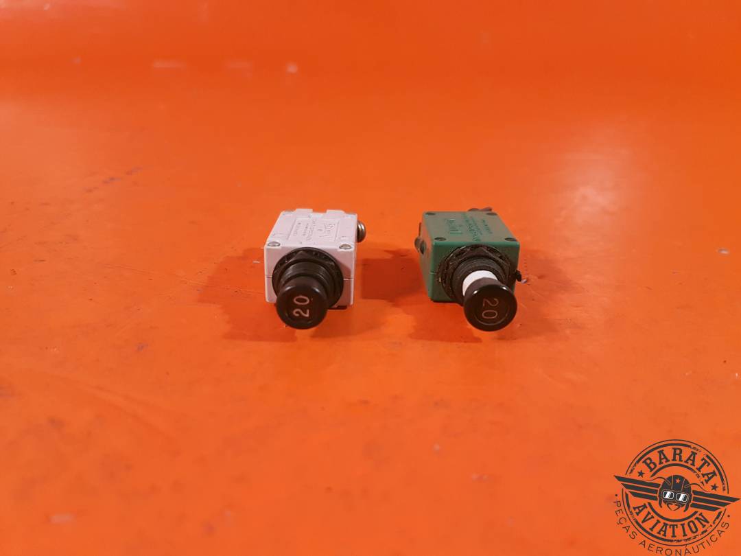 Kit de 2 disyuntores - 20 amperios