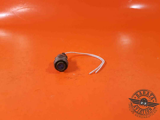 CONNECTOR - OIL TEMP  P/N: MS3106A-125-35