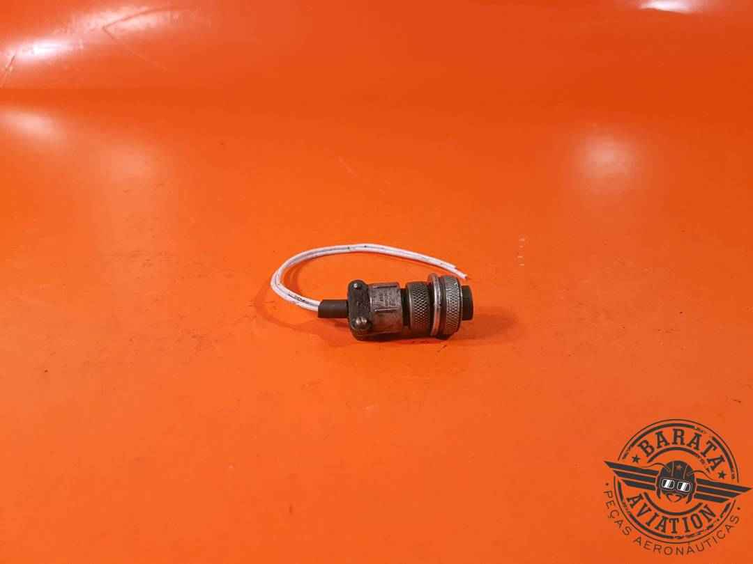 CONNECTOR - OIL TEMP  P/N: MS3106A-125-35