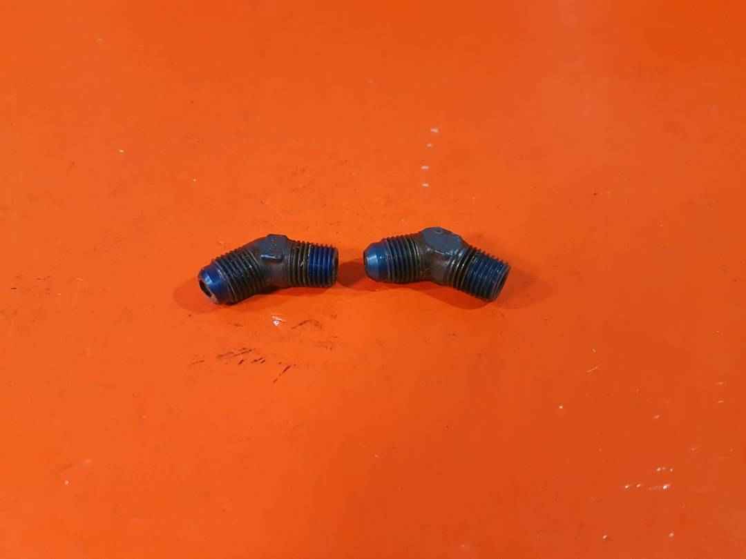 ELBOW, 3/8 FLARED TUBE, 45º P/N1: MS20823-6D