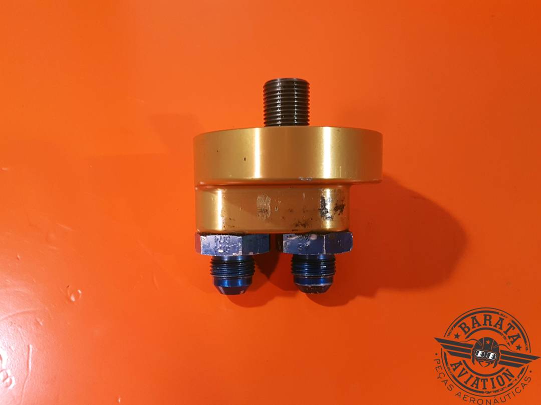 ADAPTADOR, MOTOR - FLUJO DE COMBUSTIBLE N/P: OFB-17