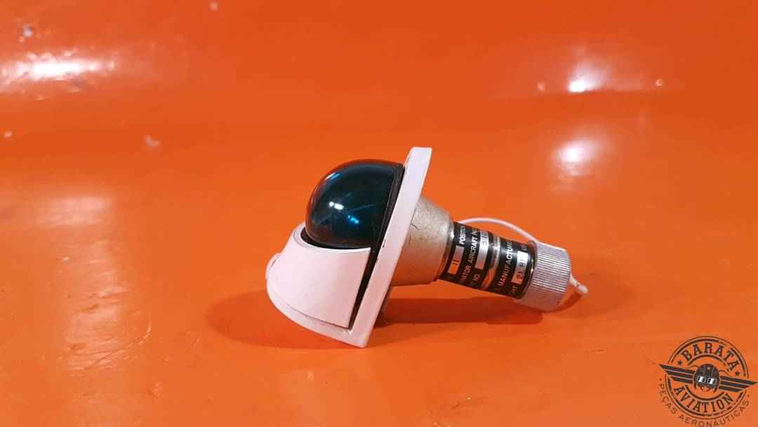 5105G28B Conjunto de luz de posición de punta de ala verde Luminator -