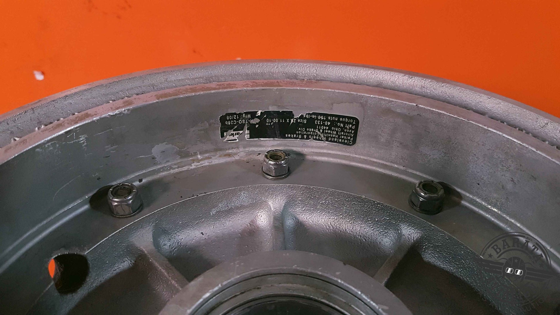 40-133 Parker Landing Gear Wheel Assy