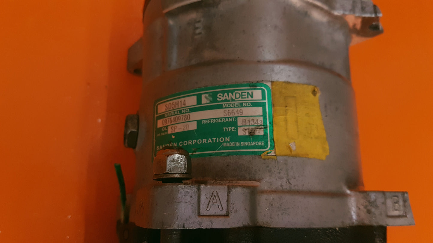 SD5H14 Sanden Compressor Assy