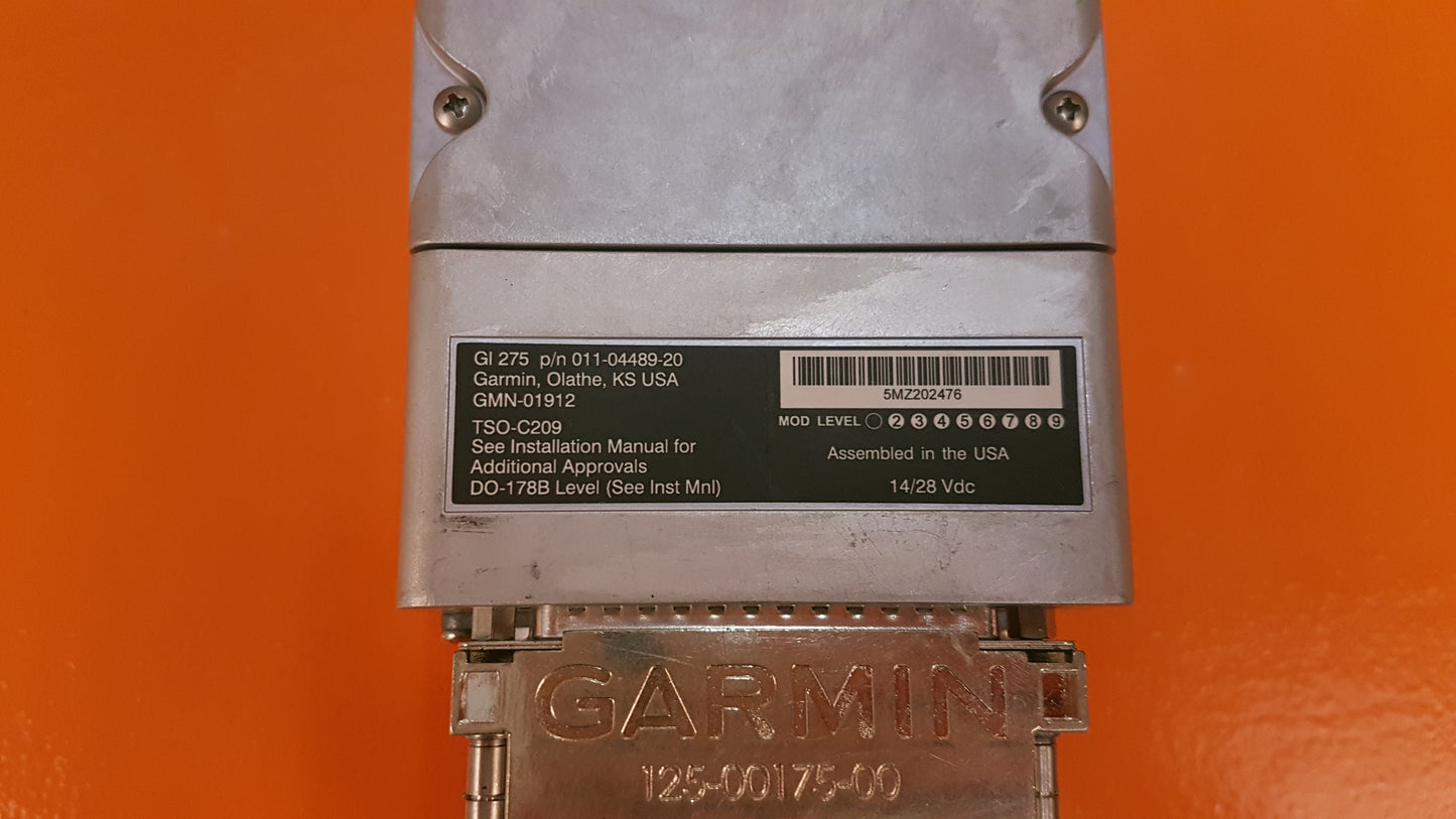 011-04489-20 Garmin GI 275 ADAHRS Eletronic Flight Instrumente