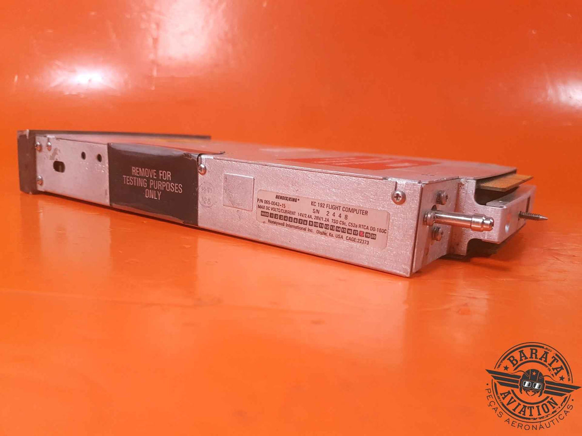 Kc 192 Flight Computer BENDIX KING KFC 150 KC 192 FLIGHT COMPUTER P/N 065-0042-15 – Barata ...