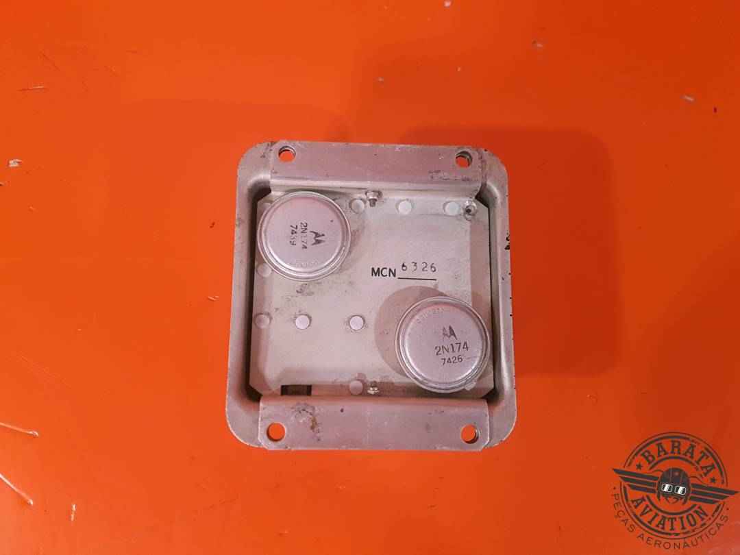 COLLINS SPEAKER AMPLIFIER TYPE 356F-3 W/ CONNECTOR P/N: 522-2867-000