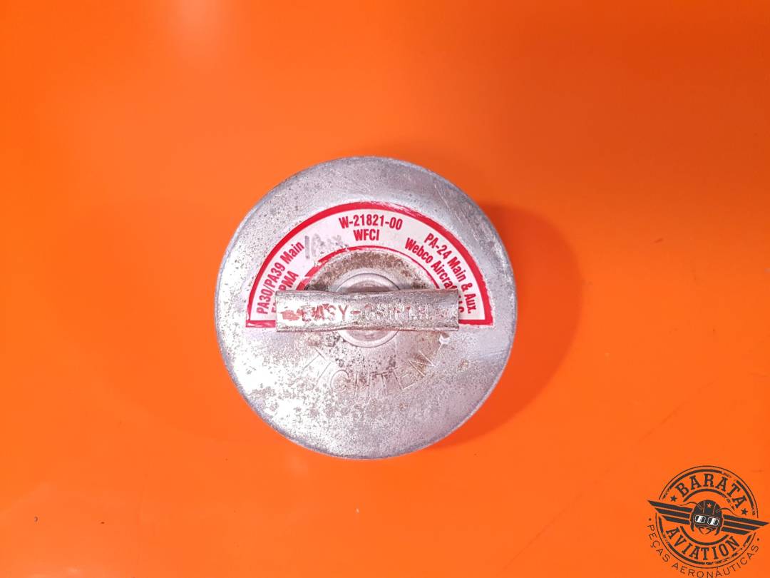 CONJUNTO DE TAPA DE COMBUSTIBLE PARA AERONAVES WEBCO N.° DE PARTE W-21821-00