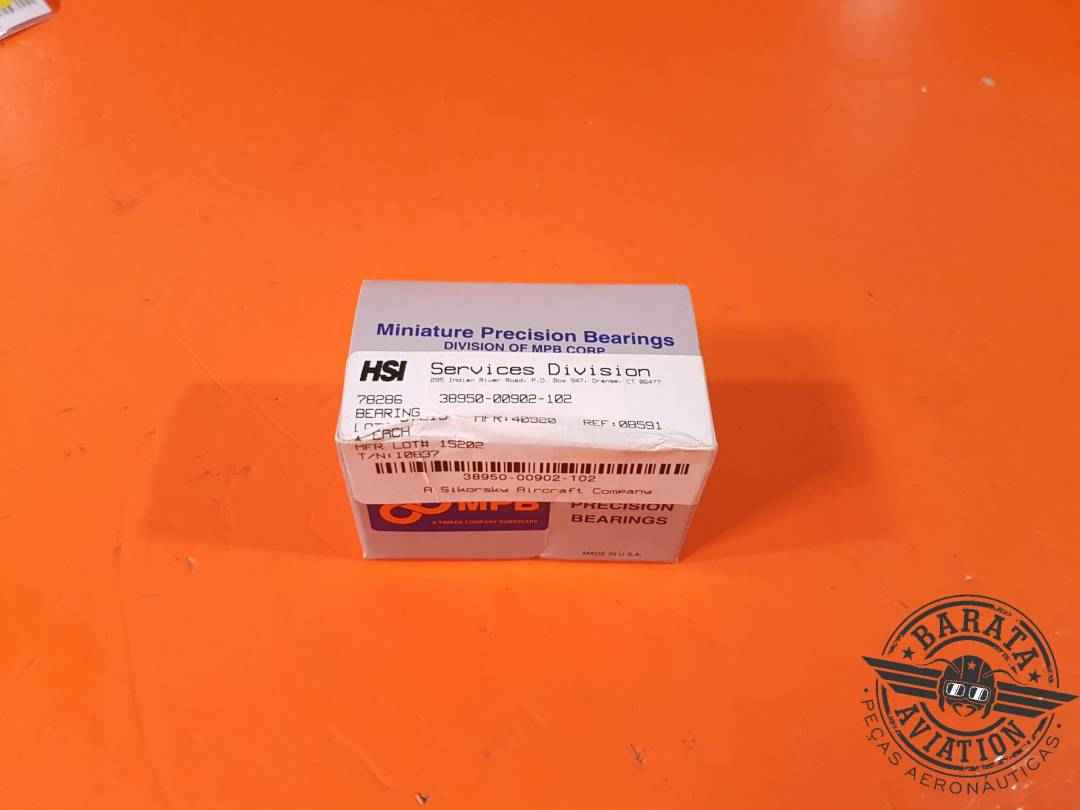 BEARING, BALL, AF CTRL, PRECISION NEW SURPLUS P/N: 38950-00902-102