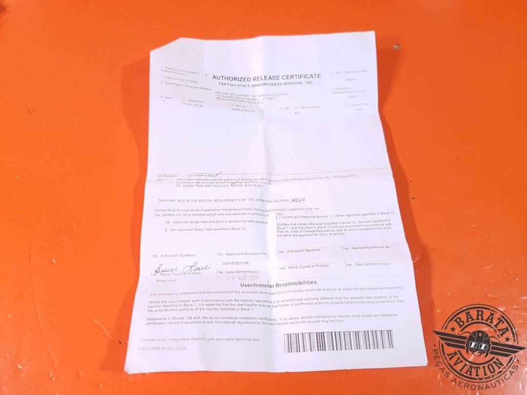 PIVOT STUD NEW SURPLUS P/N: 76209-21073-101