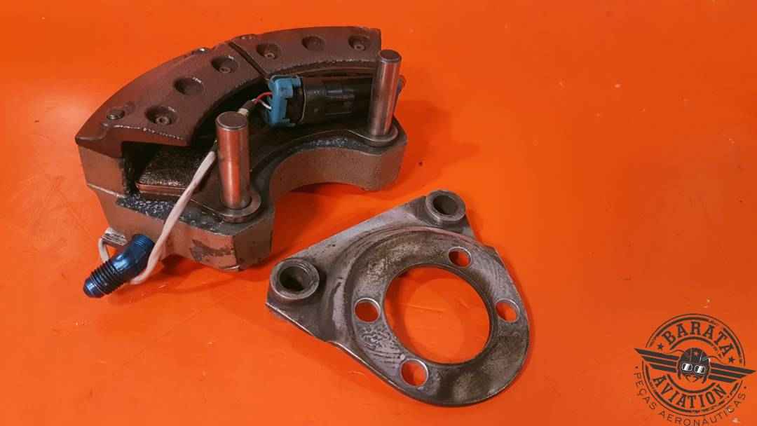 CLEVELAND BRAKE CALIPER ASSEMBLY  ICLUDED: CONNECTOR AND TORQUE PLATE P/N: 30-233B