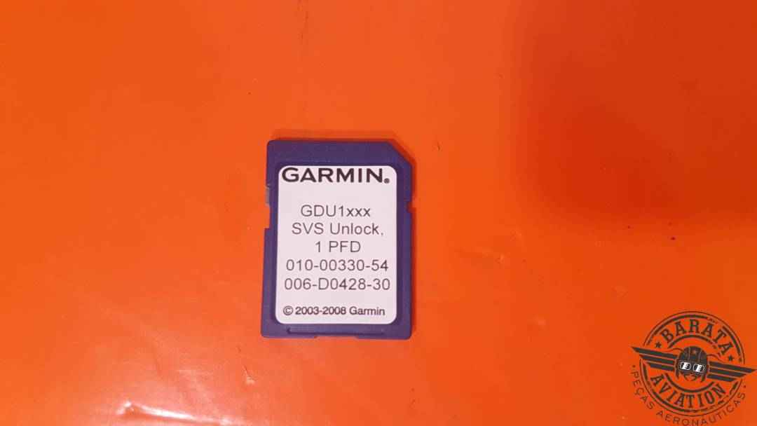 GARMIN GDU 1XXX SVS UNLOCK CARD  P/N 010-00330-54