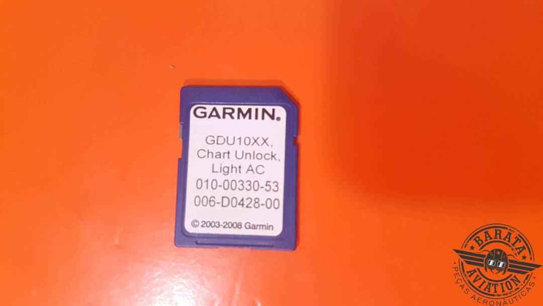 GARMIN GDU10XX CHART UNLOCK CARD  P/N: 010-00330-53