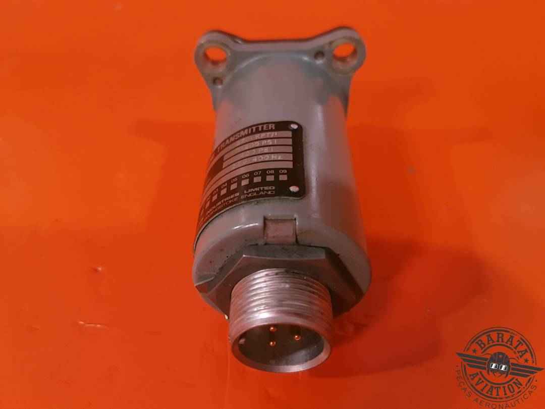 2701KPT/1 Smiths Pressure Transmitter W/Connector 26V 400Hz Range 0-200 PSI 