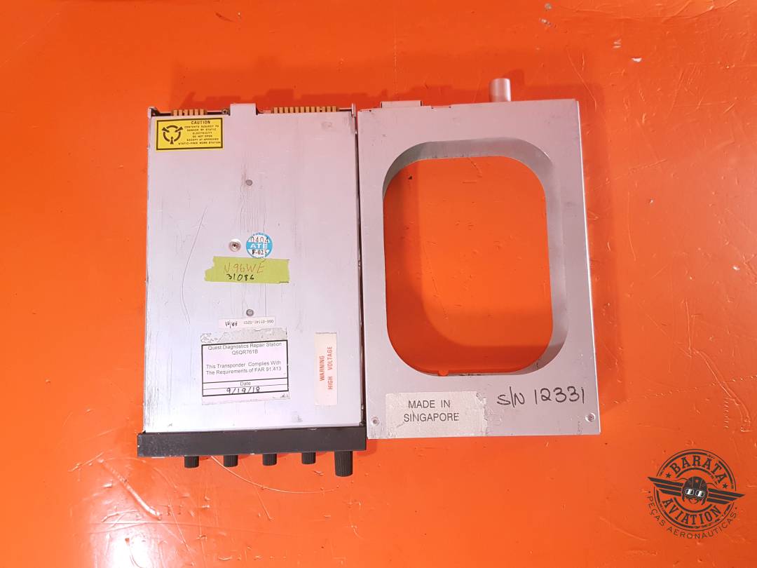 066-01141-0201 Bendix King KT-70 Transponder - ATC Mode - With Drawer