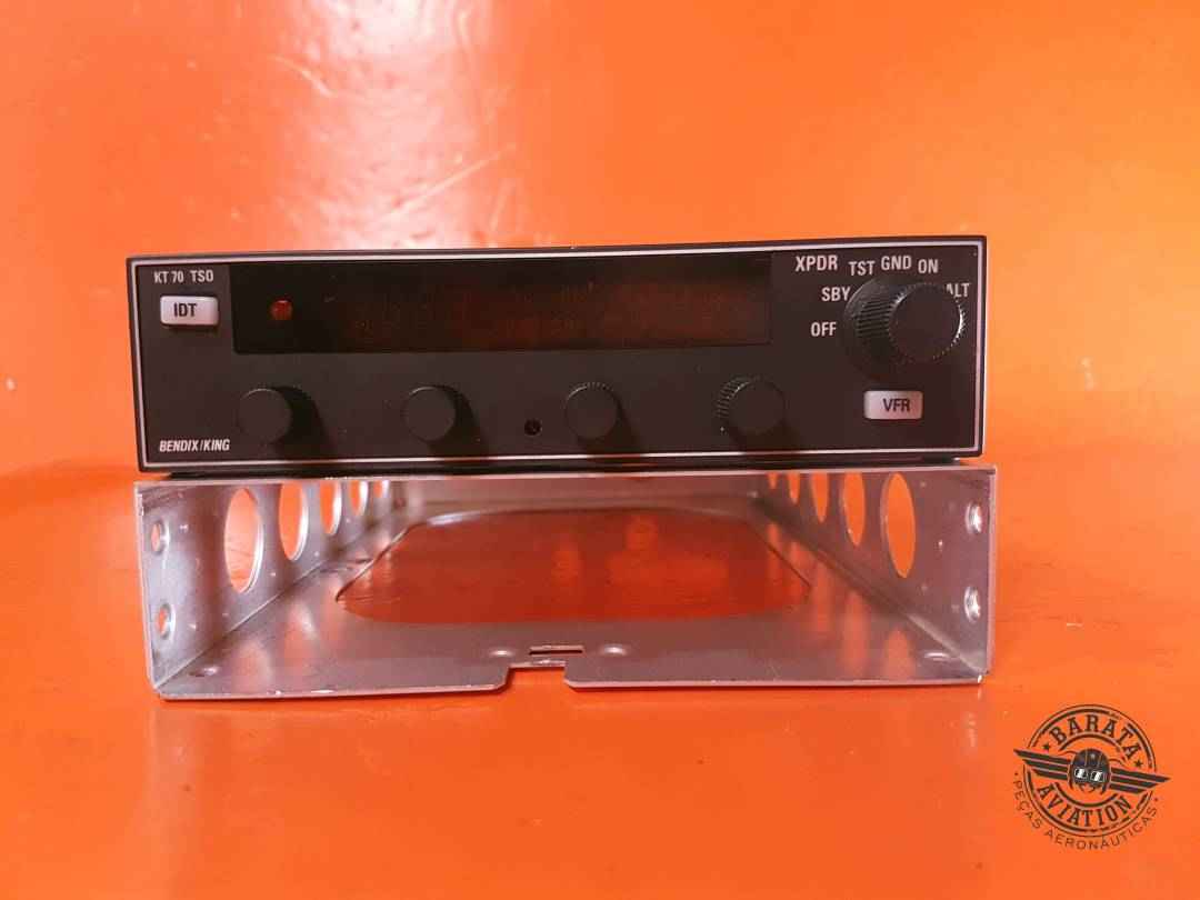 066-01141-0201 Bendix King KT-70 Transponder  - Modo ATC - Com Gaveta
