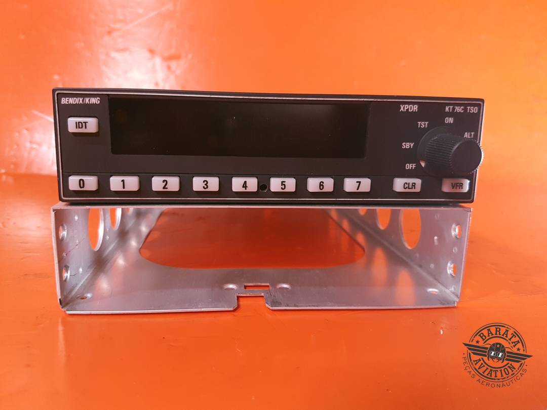 066-01156-0101 Bendix King KT 76C ATC Transponder 14/28 vdc - With Drawer