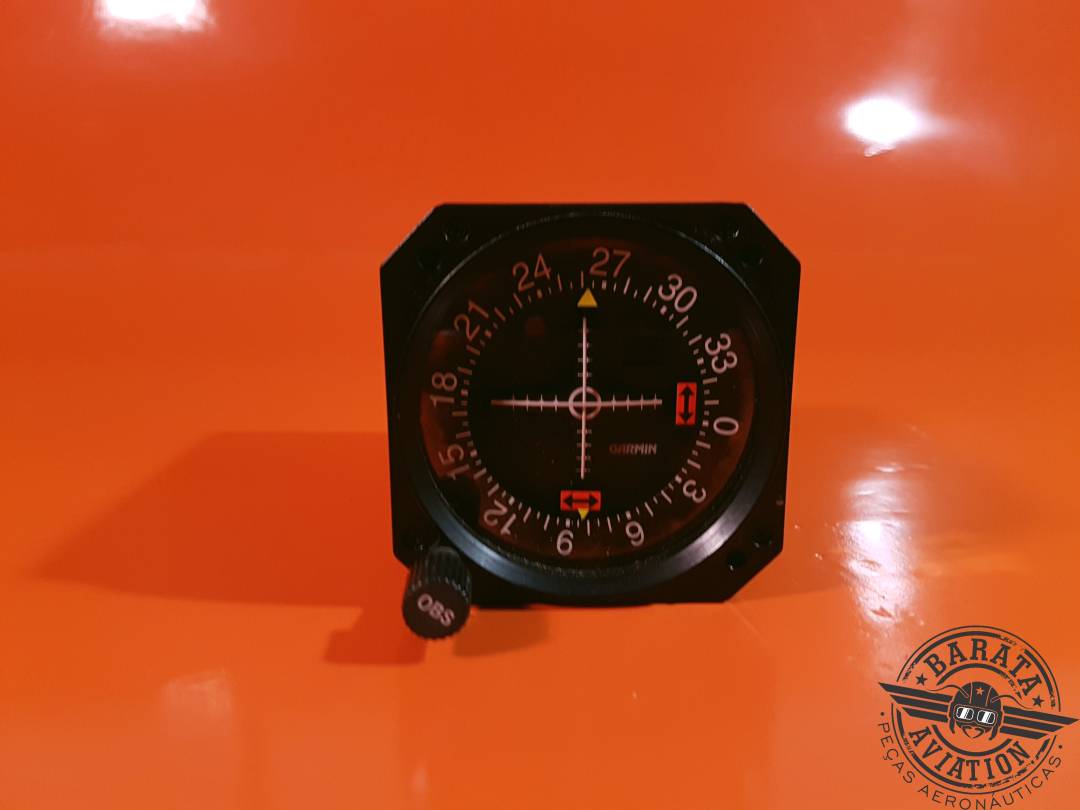 013-00049-01 Indicador de GPS/VOR/LOC/sendera de planeo Garmin GI-106A - 14/28 VCC