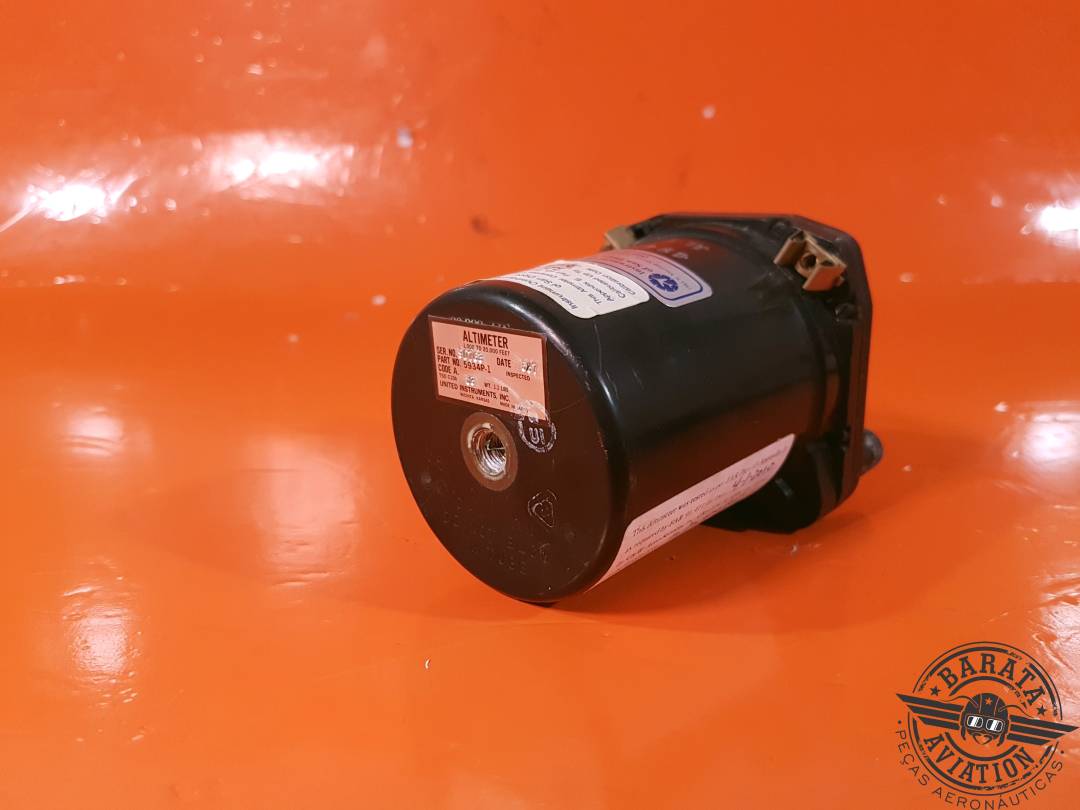 5934P-1 United Altimeter Indicator - 1.000 TO 20.000 FEET