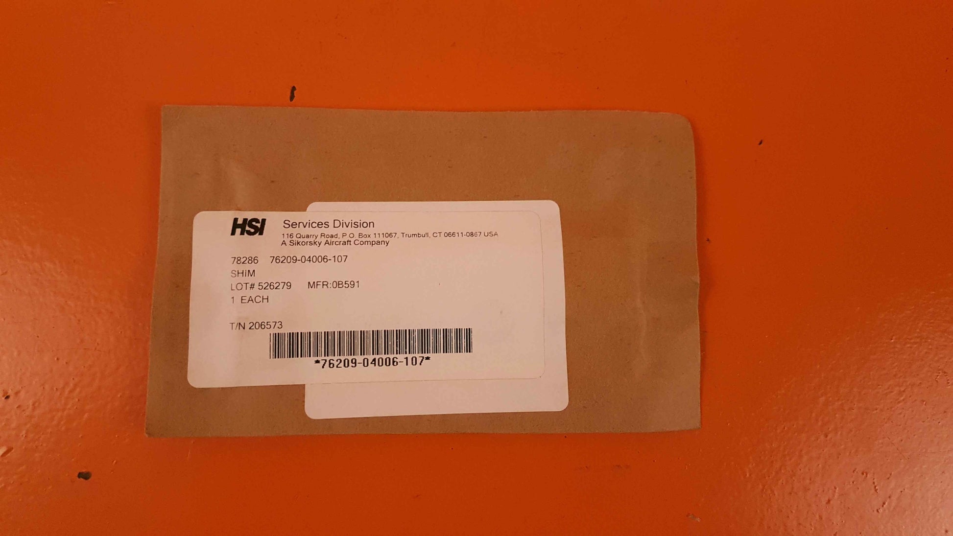 76209-04006-107 HSI Shim