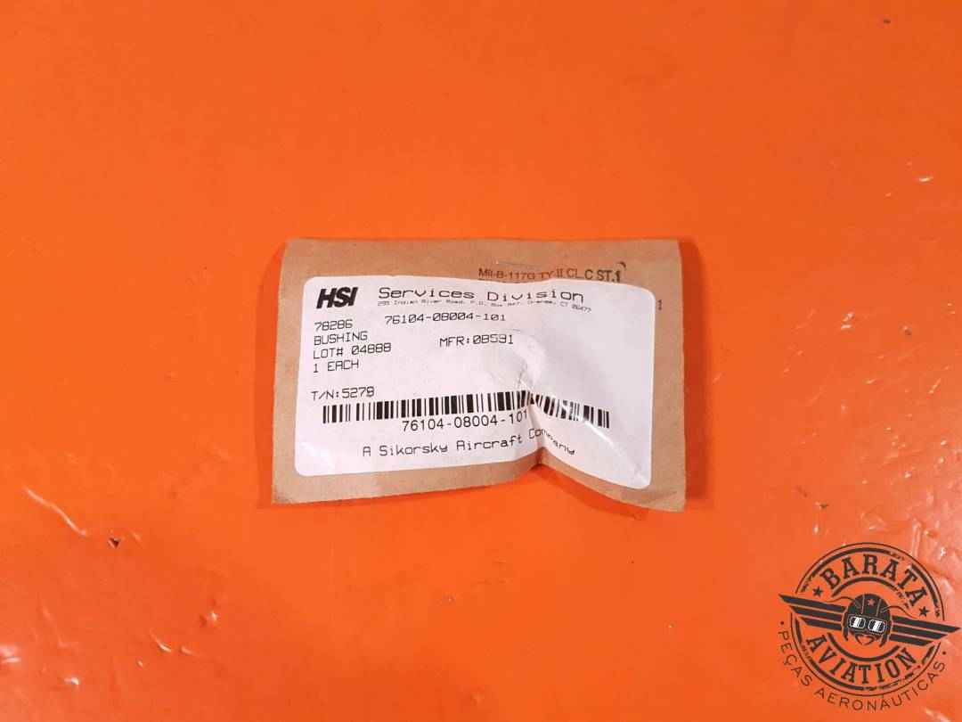 BUSHING FORM8130-3  P/N: 76104-08004-101 CADA UNIDADE