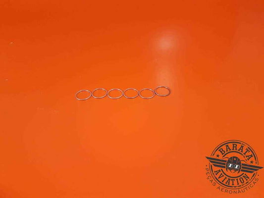 SET OF 6 GASKET, METAL P/N: MS9372-029