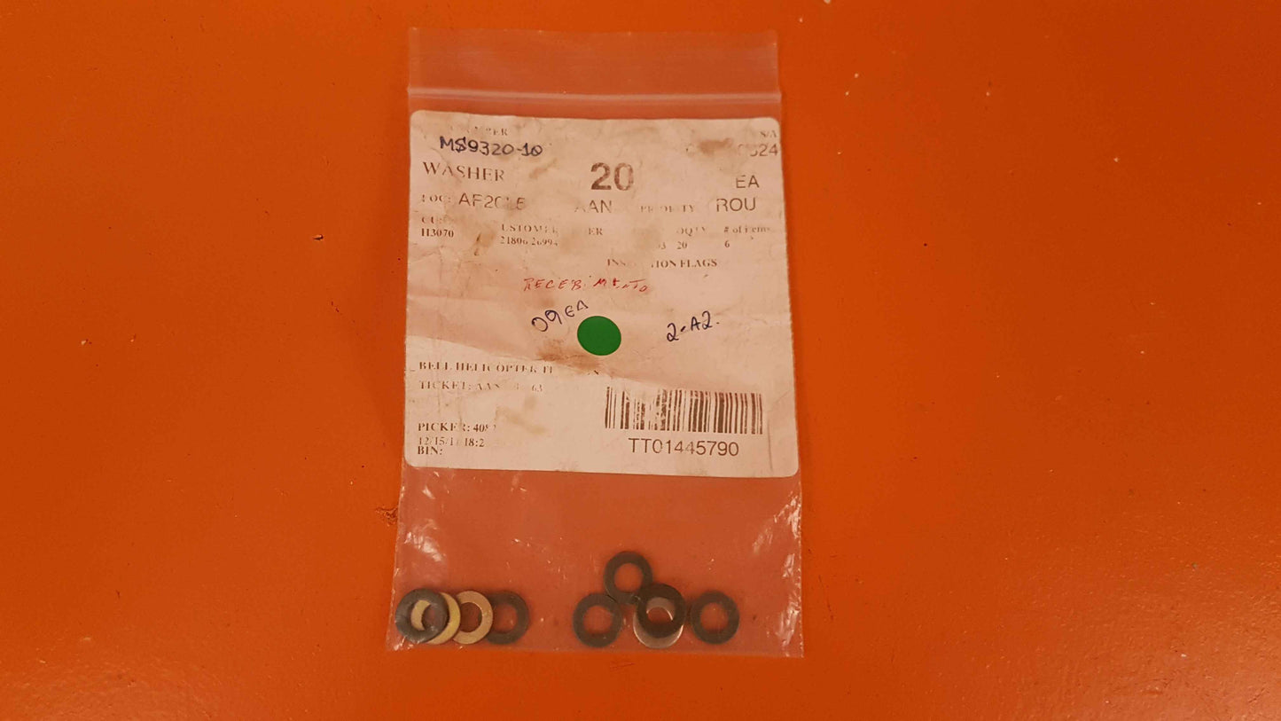MS9320-10 Kit of 9 Washers