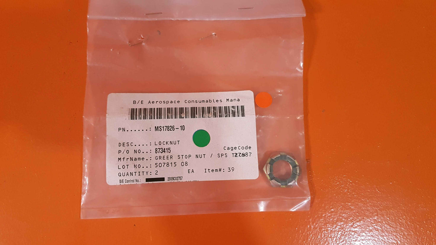 (MS17826-10 Sikorsky Nut