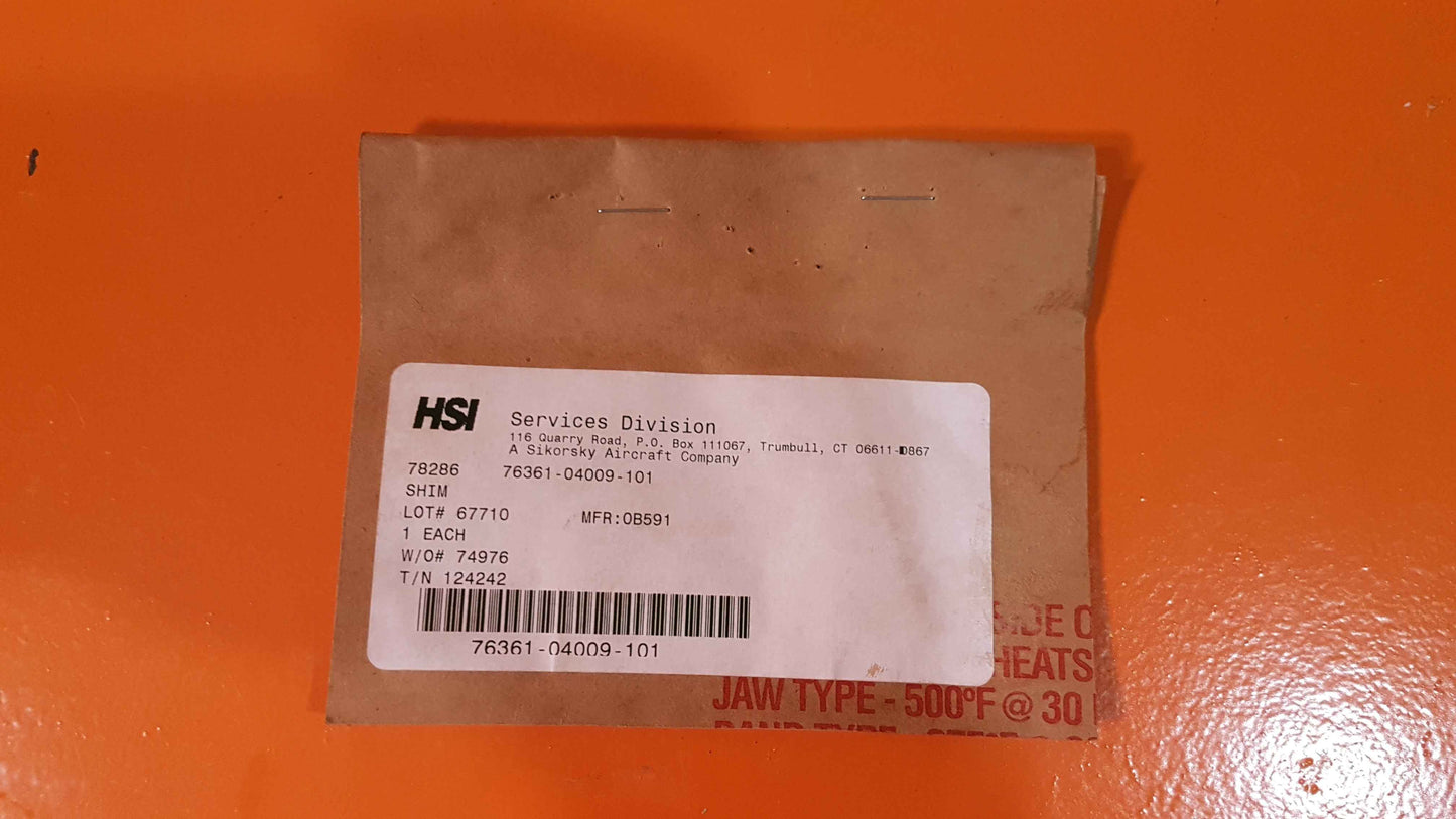 76361-04009-101 Sikorsky Shim